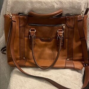 Brown Leather Handbag